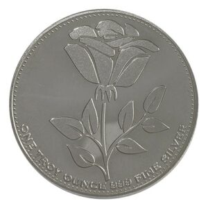 Englische Rose 2009 - Ideales Geschenk | 1 oz Silber