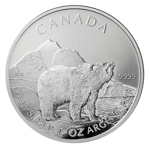 Grizzly 2011 - Kanada Wildlife | 1 oz Silber