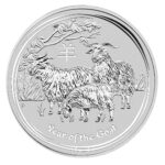 Ziege / Goat 2015 - Lunar II Serie | 1 oz Silber