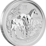 Pferd / Horse 2014 - Lunar II | 1 oz Silber