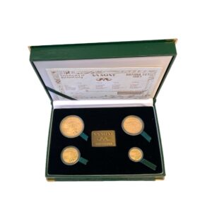 Büffel / Buffalo - Big Five Natura Set 1997 PROOF PP | 4 x Goldmünzen
