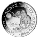 Somalia  Elephant / Elefant 2016 - African Wildlife | 1/10 oz Platin