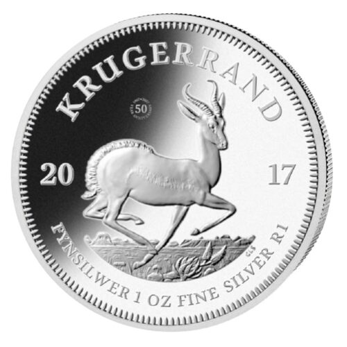 Krügerrand 2017 - Erstausgabe - 50. Jubiläum | 1 oz Silber
