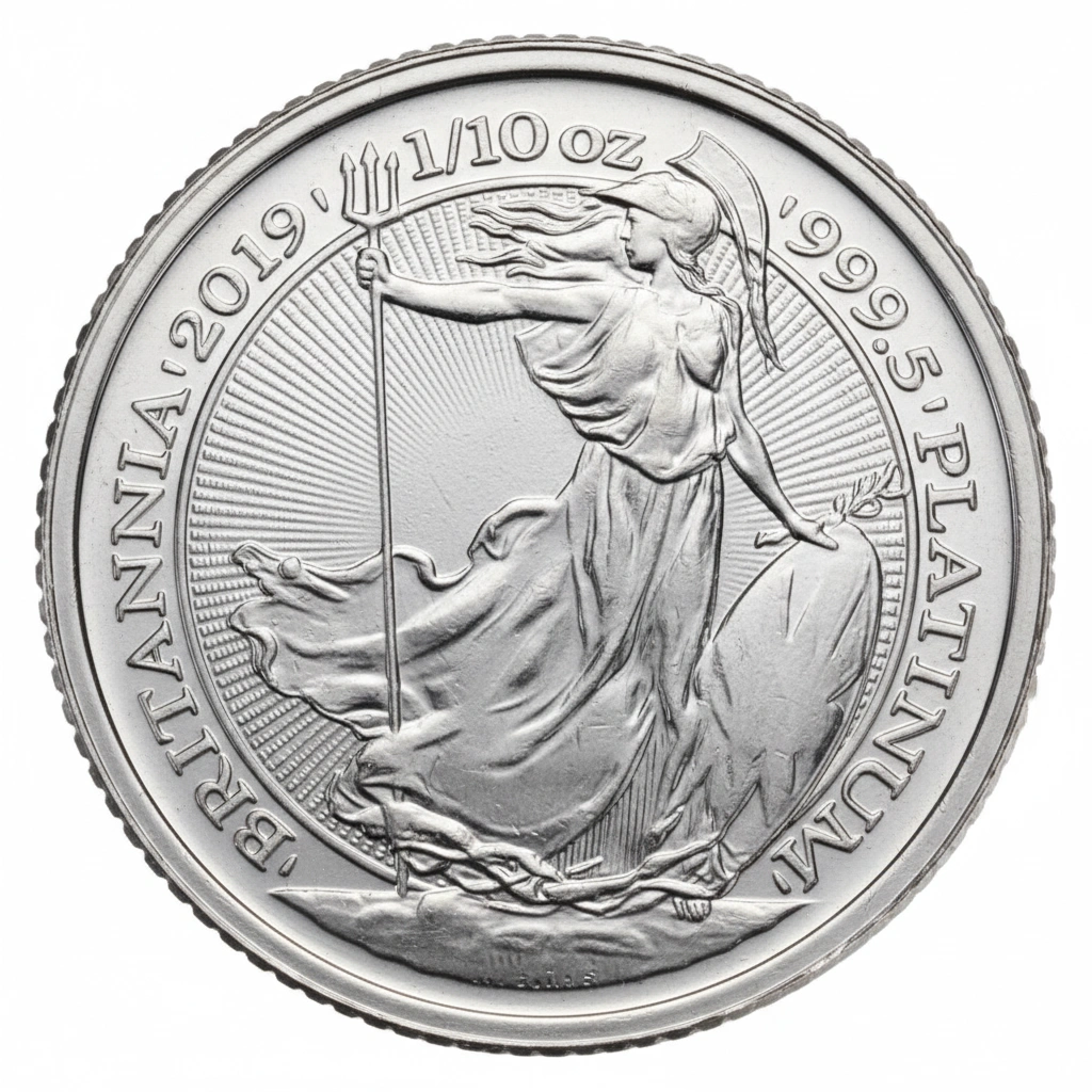 PP-P-110BR19_vorderseite_1770924746152 Britannia 2019 – Royal Mint | 1/10 oz Platin – Bild 1
