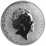 Black Bull of Clarence 2019 - Queens Beasts | 1 oz Platin – Bild 2