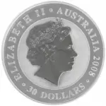 Koala einmaliger "Facetten-Schimmer" Erstausgabe 2008 | 1 Kg Silber – Bild 2